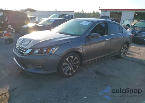 2015 Honda Accord Sport from USA, damaged, VIN 1HGCR2F5XFA066979